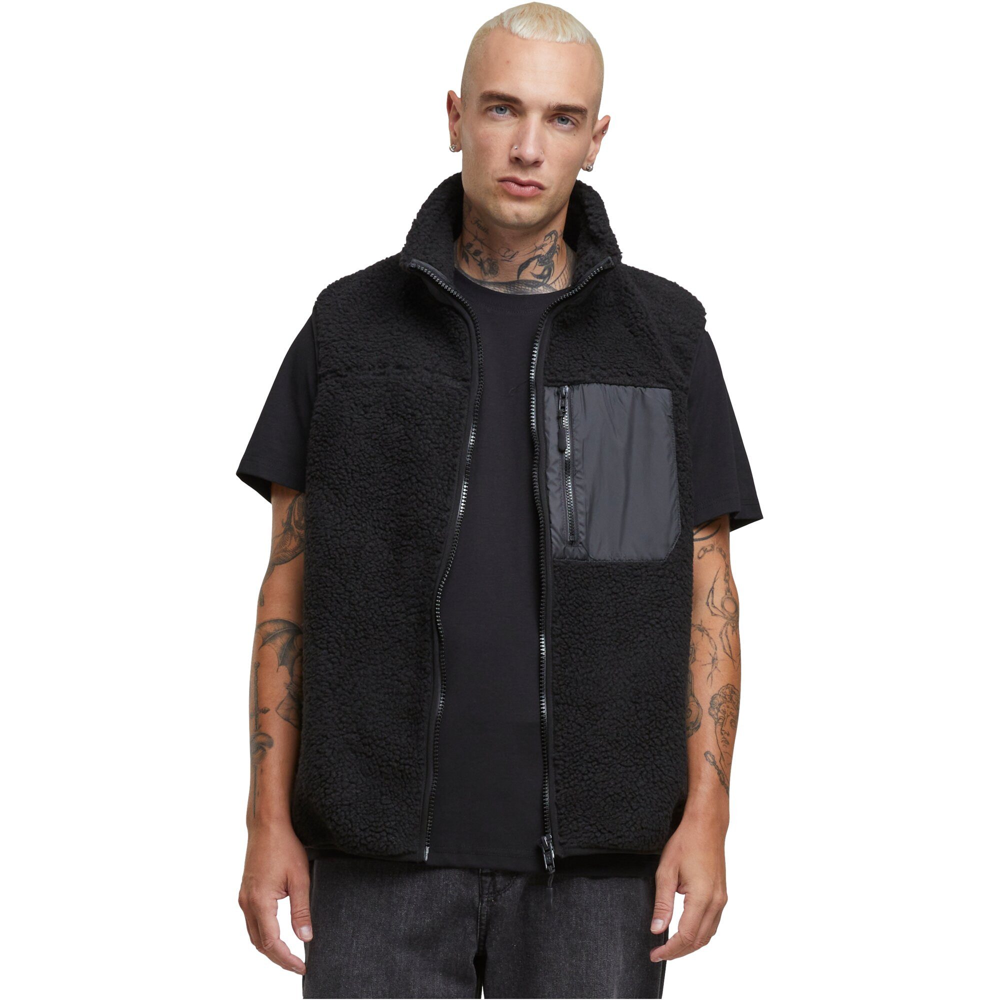 Steppweste Urban Classics Sherpa Vest