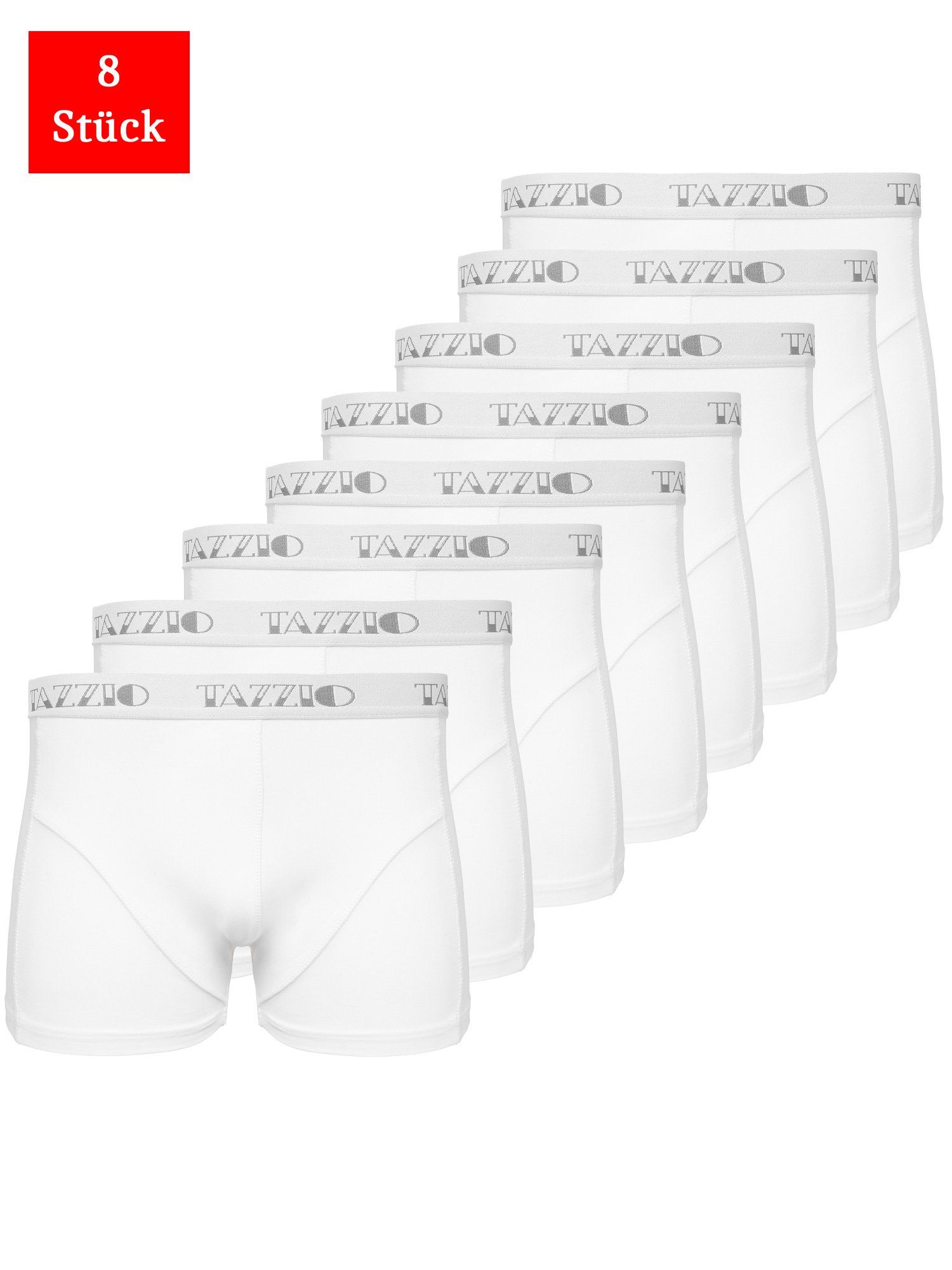 Tazzio Boxershorts 8er SET (Packung, 8-St., 8er-Pack) Unterwäsche Unterhosen Männer Retroshorts