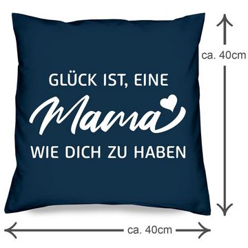 Soreso® Dekokissen Kissen + Socken Geschenk für Mama zum Geburtstag Muttertag Weihnachten, Geburtstagsgeschenk Weihnachtsgeschenk Muttertagsgeschenk