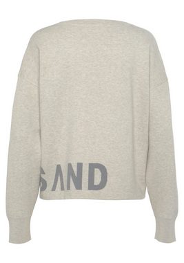 Elbsand Strickpullover -Loungesweatshirt mit eingestricktem Logo