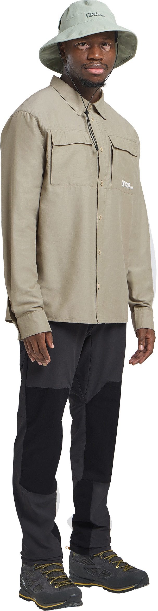 Jack Wolfskin Langarmhemd BARRIER L/S SHIRT M