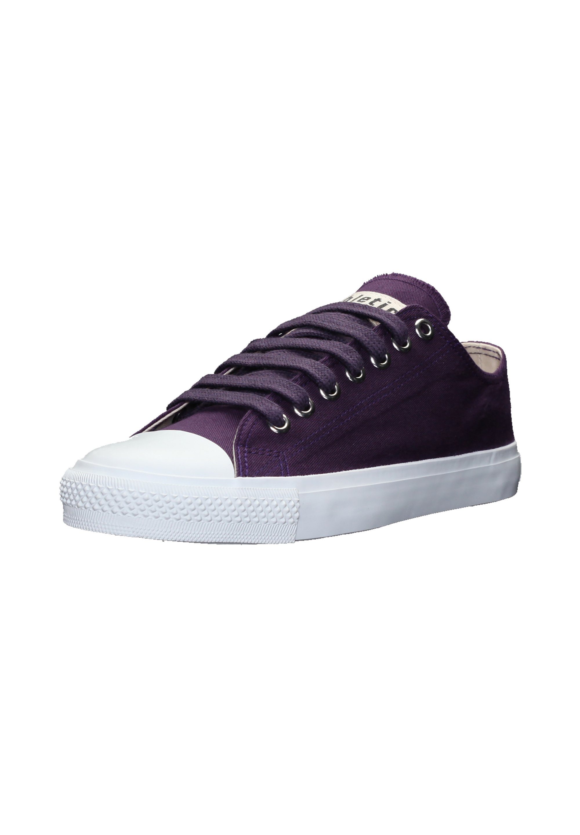 ETHLETIC Fair Trainer White Cap Lo Cut Sneaker Fair, Vegan, Nachhaltig grape velvet just white