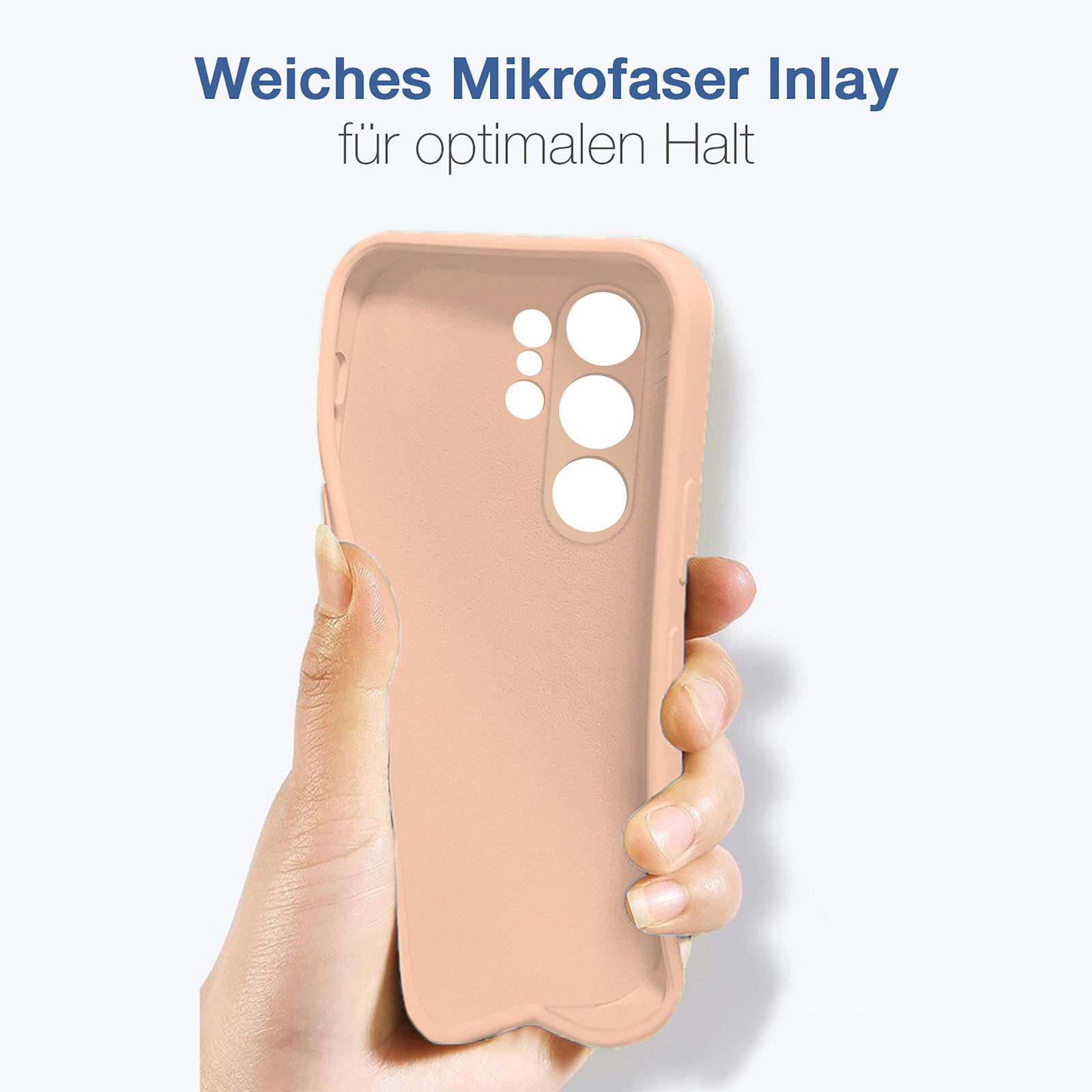 Tec-Expert Handyhülle SoftGrip Cover Hülle für Samsung Galaxy S26 Ultra, Handy Case Bumper integrierter Kameraschutz flexibel – Bild 2 von 5