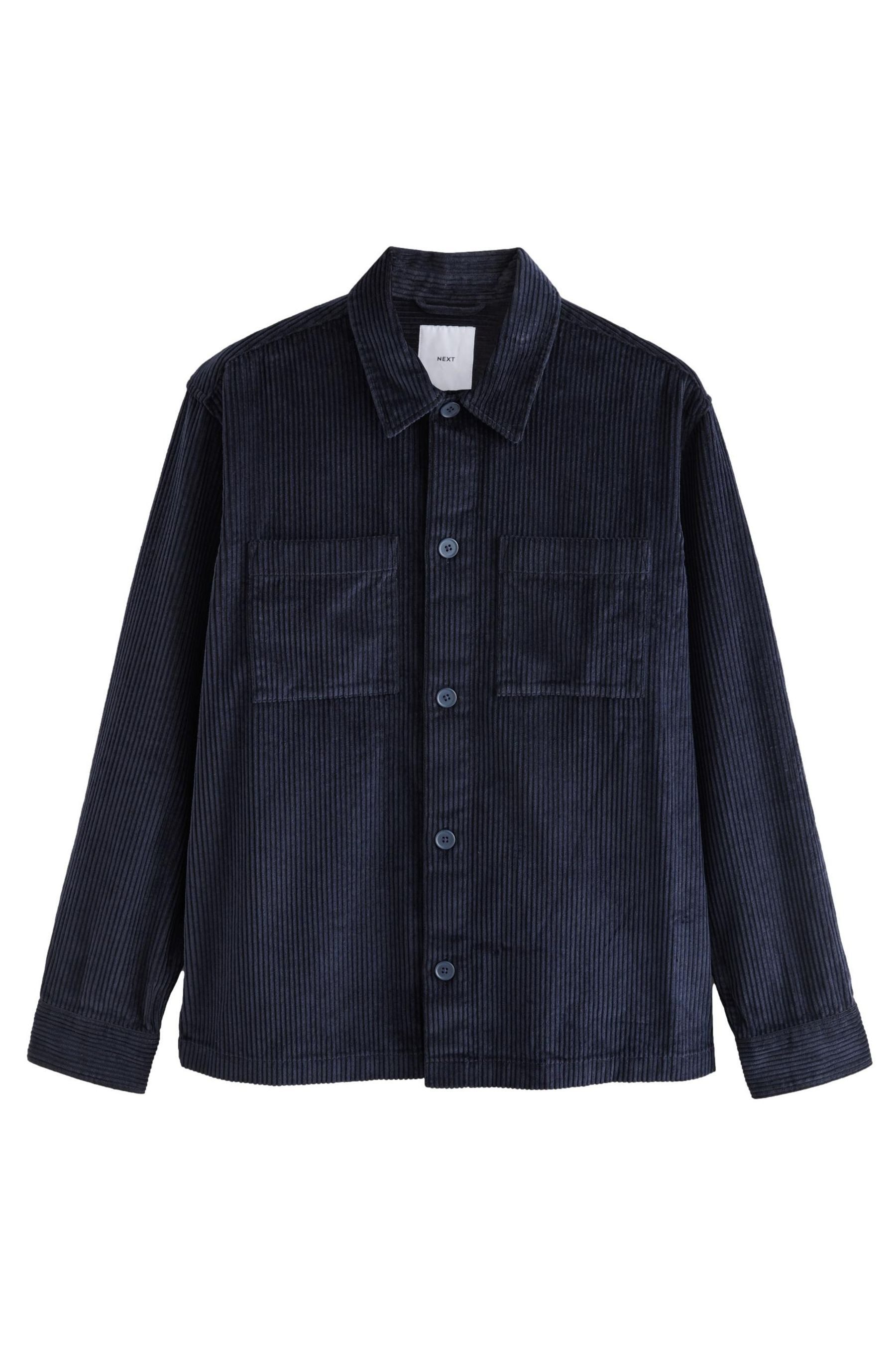Hemdjacke Hemdjacke aus Cord mit zwei Taschen aus Baumwolle