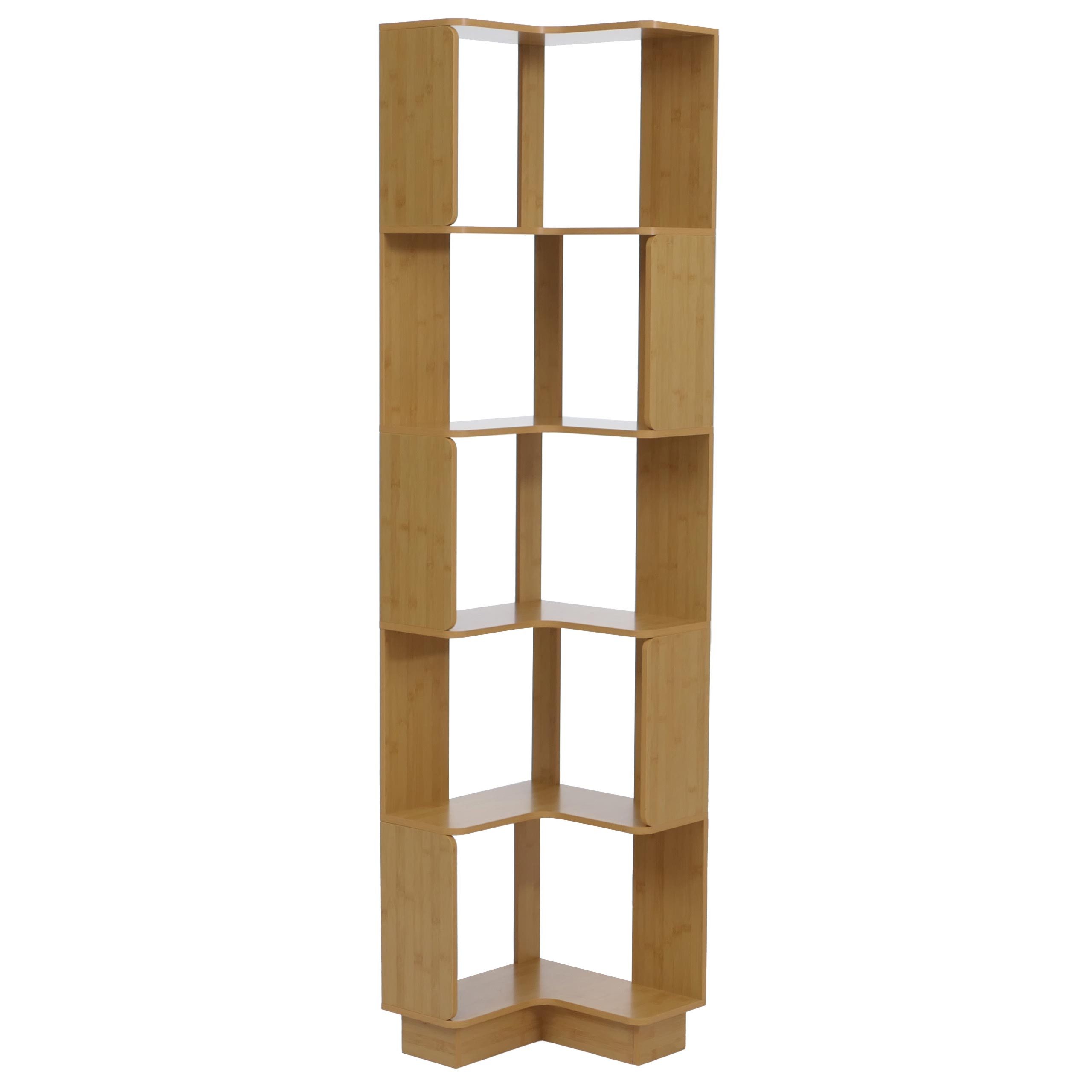 MCW Eckregal MCW-P53, Fünf offene Ablageflächen, Stabiler Stand günstig online kaufen