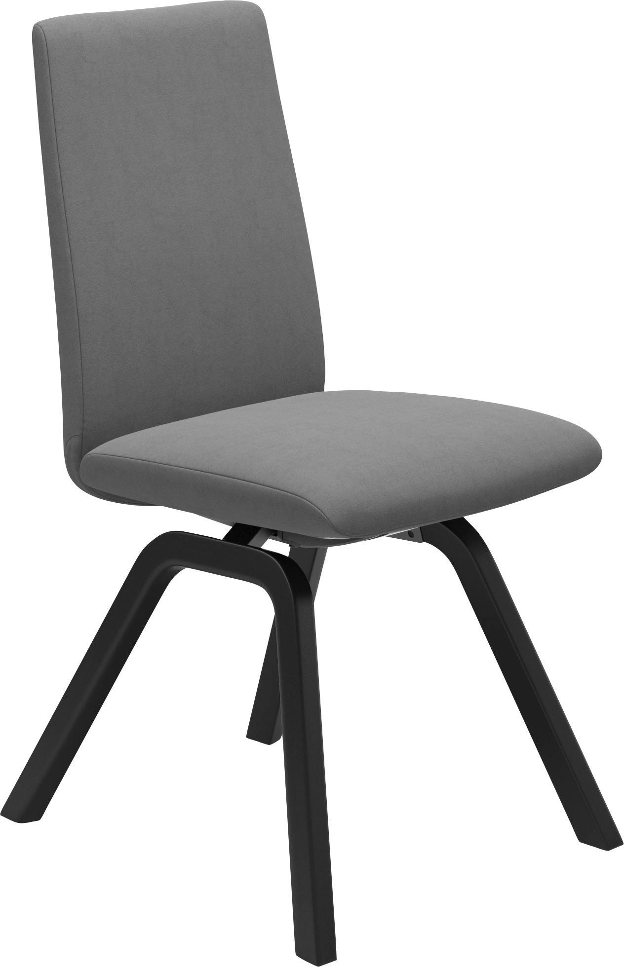 Stressless® Polsterstuhl Laurel, Low Back, Größe M, mit schräggestellten Beinen in Schwarz