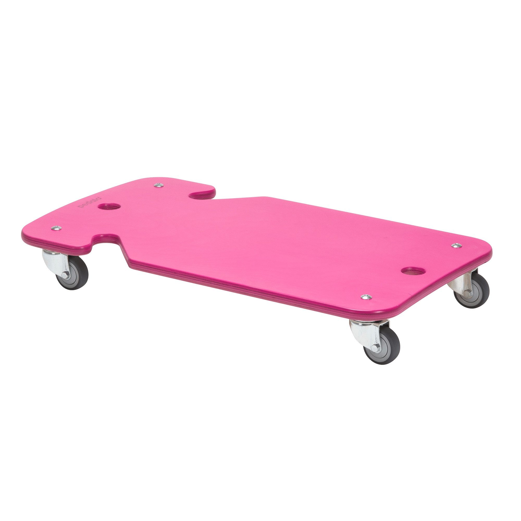 pedalo® Rollbrett Safety Indoor, (6 verschiedene Farben), Sicherheit für Finger und Hände, gummierte Antirutsch-Laufrollen
