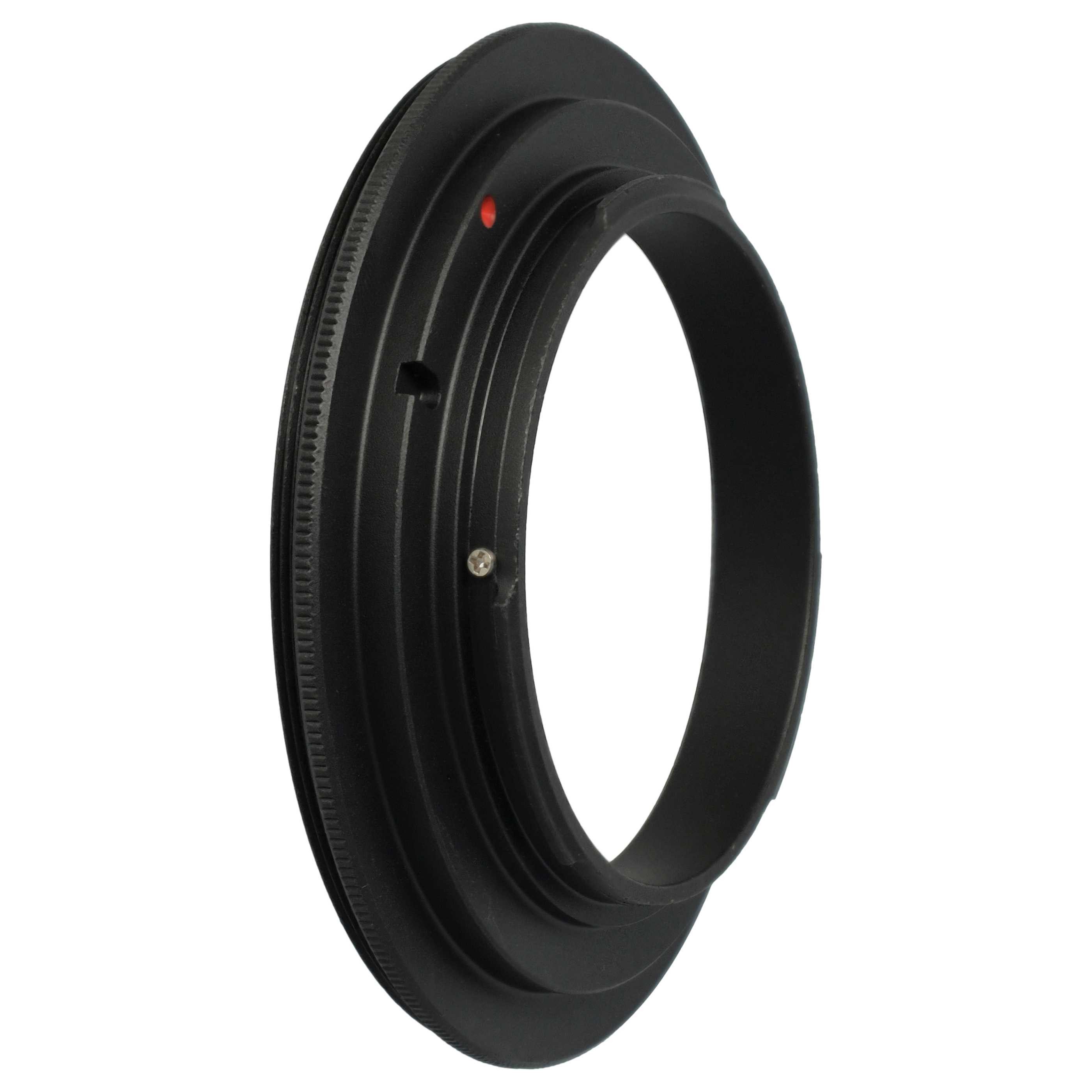 vhbw passend für Canon EOS 60D, 70D, 650D, 6D, 700D, 7D Digitalkamera / Objektiv-Adapter