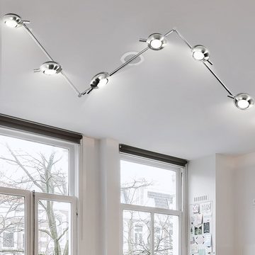 etc-shop LED Deckenleuchte, Leuchtmittel inklusive, Warmweiß, Deckenlampe Deckenleuchte Deckenstrahler