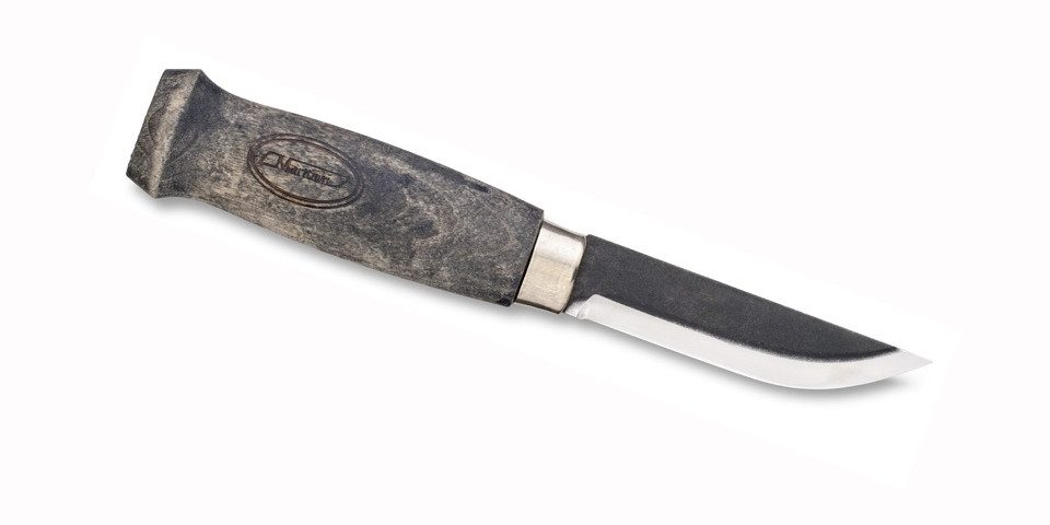 Marttiini Universalmesser Marttiini KAAMOS Carbon, Gürtelmesser, Scheide, Birkenholz, (1 St), Scheide inklusive