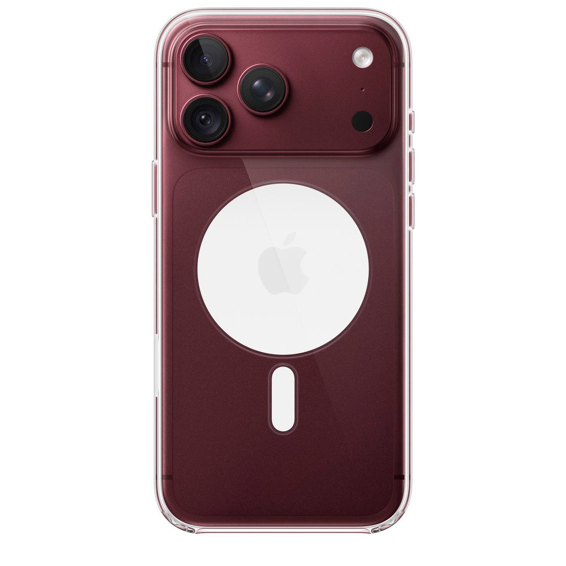 Apple Smartphone-Hülle iPhone 18 Pro Max Clear Case mit MagSafe 16,0 cm (6,3 Zoll)