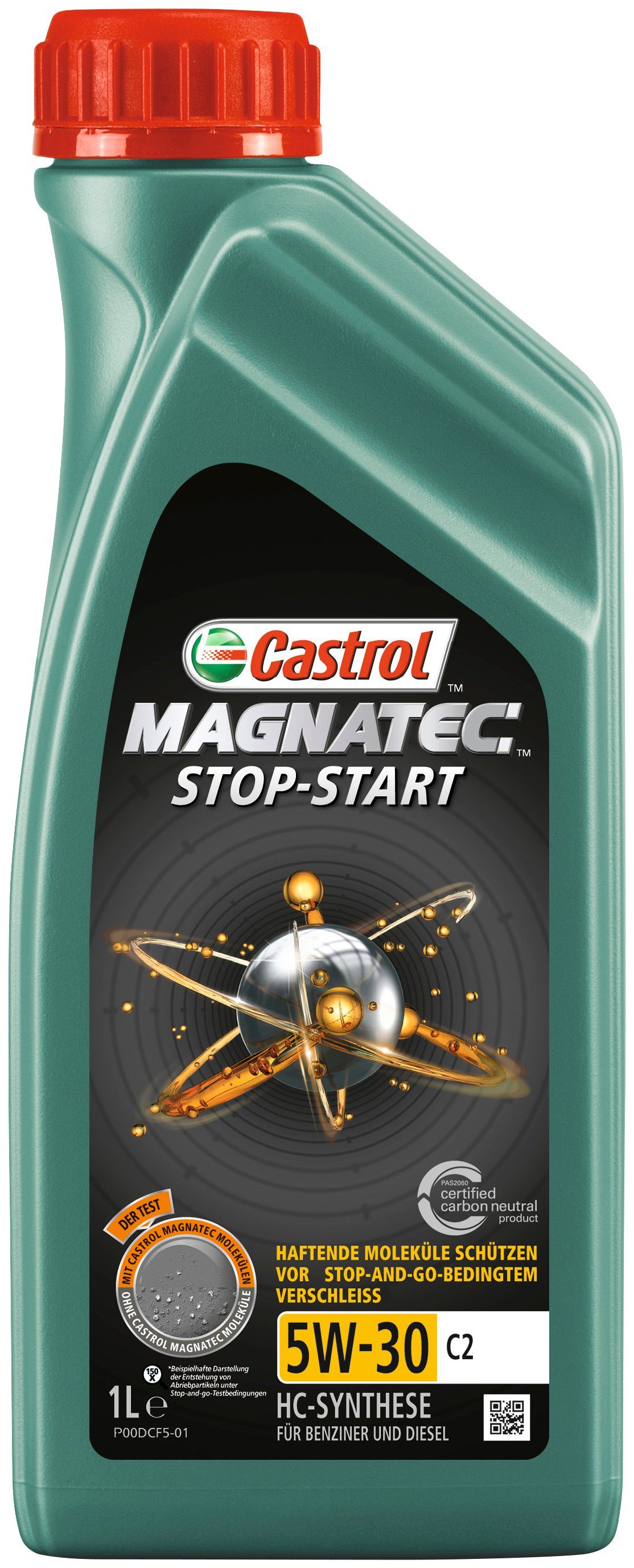 Castrol Motoröl MAGNATEC Stop-Start 5W-30 C2, 1 Liter, für PKW