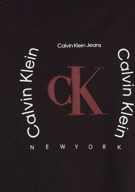 Calvin Klein Jeans T-Shirt mit Logoschriftzügen und CK-Label