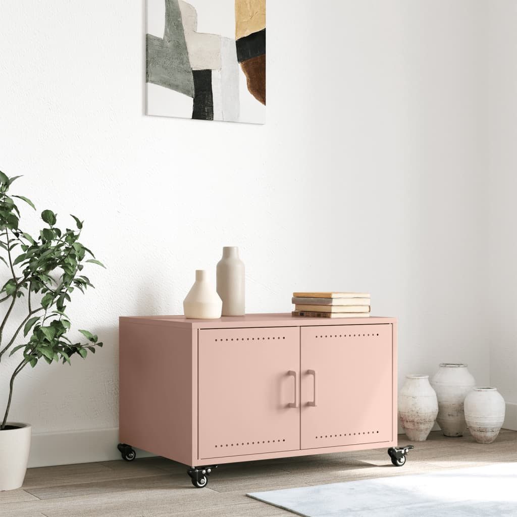 vidaXL Couchtisch Couchtisch Rosa 68x50x43,5 cm günstig online kaufen