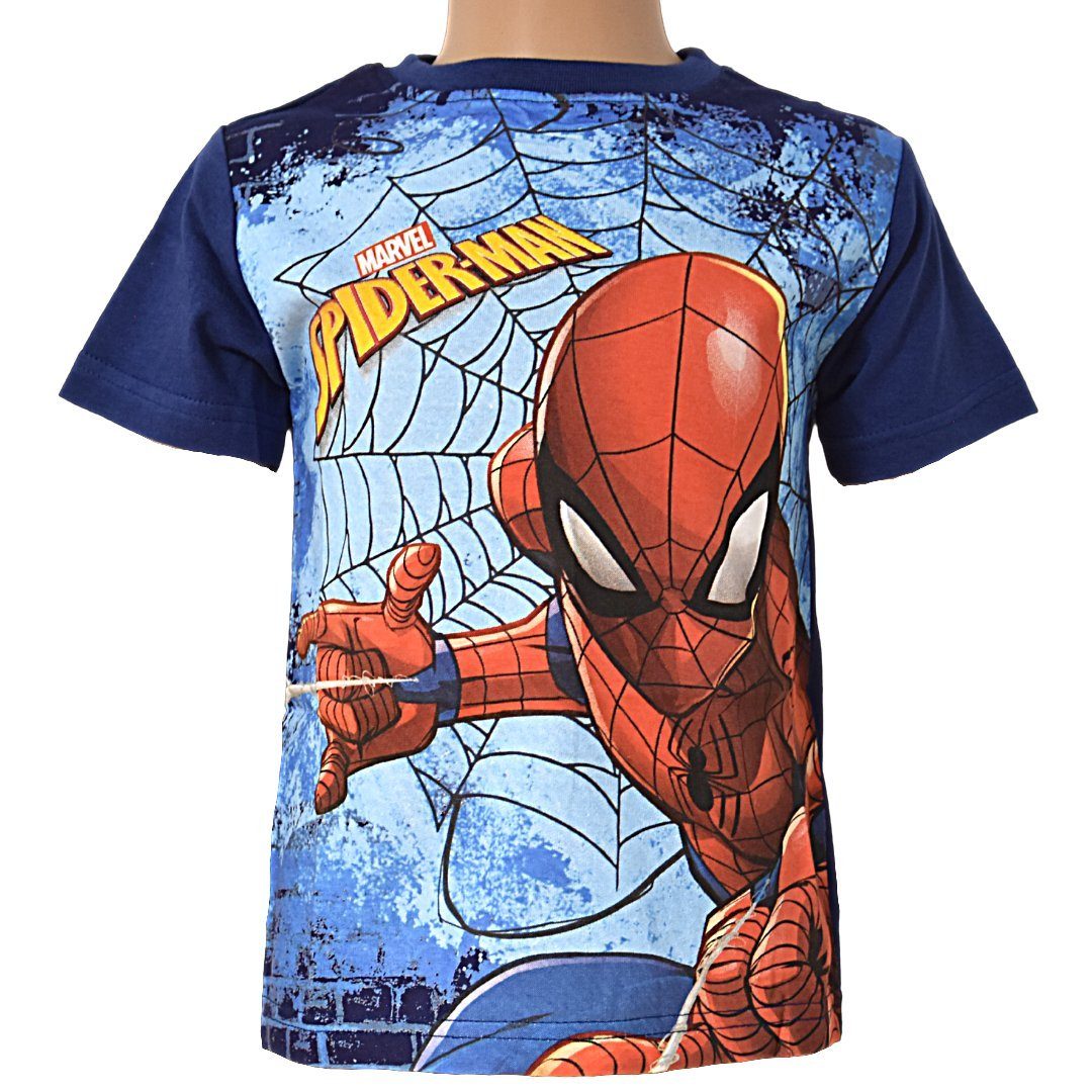 ungen Baby Kinder Sommer Kurzarm Tee Tops Spiderman T-Shirt Superheld Kleidung 