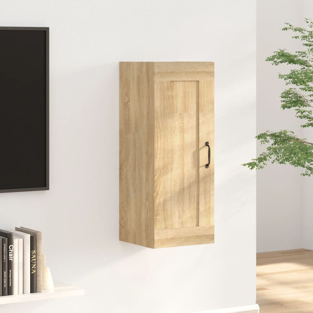 vidaXL Fächerschrank Hängeschrank Sonoma-Eiche 35x34x90 cm Holzwerkstoff (1-St) Sonoma Eiche