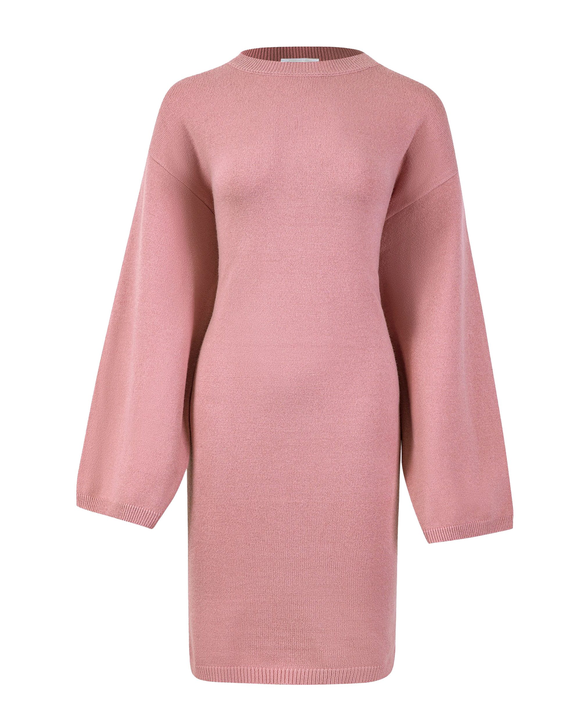 SASSYCLASSY Strickkleid Oversize Strickkleid Rollkragen Damen Lässiges Klei günstig online kaufen