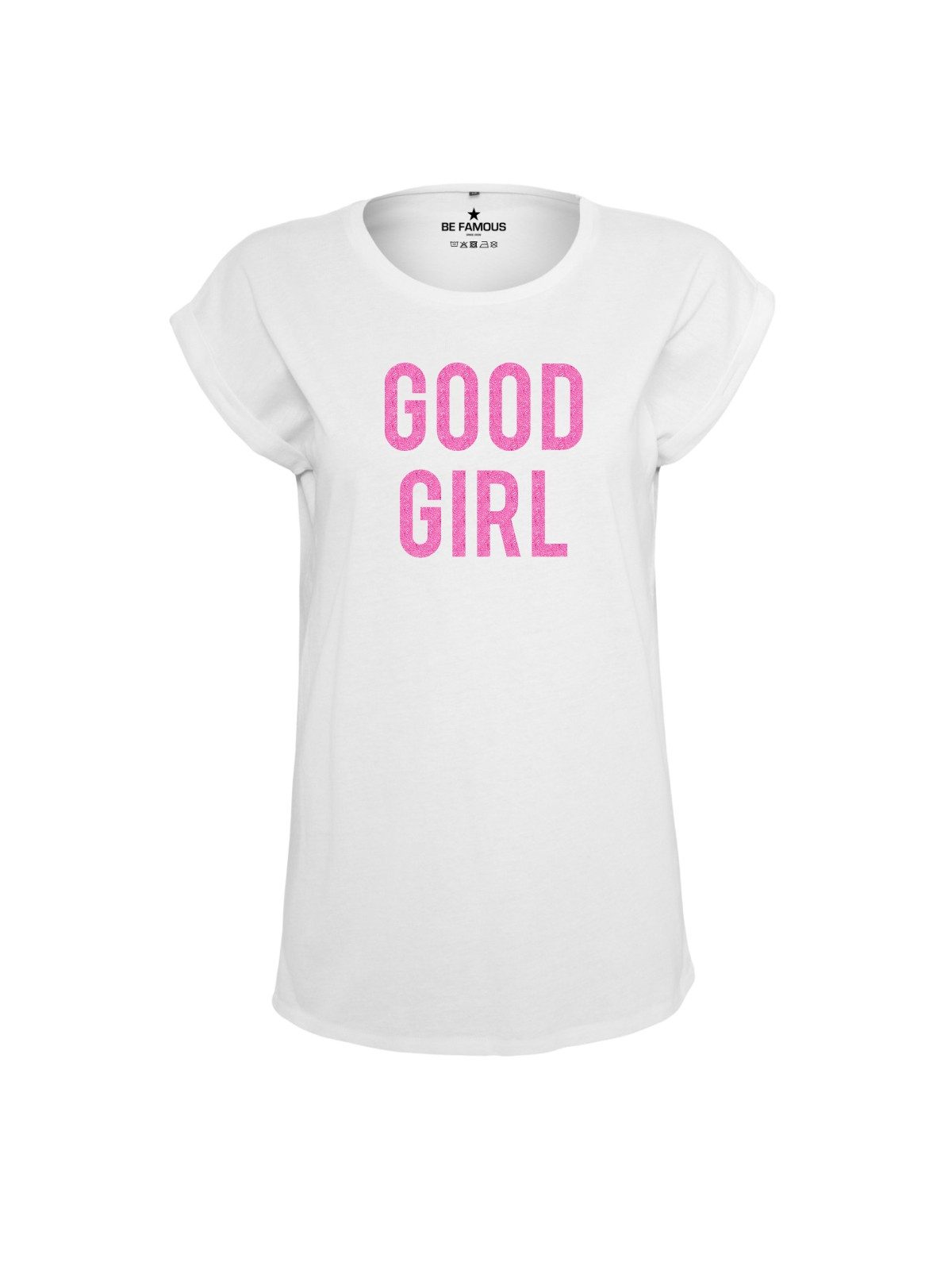 Be Famous Print-Shirt Classic Roll Up GOGI (1-tlg., keine)