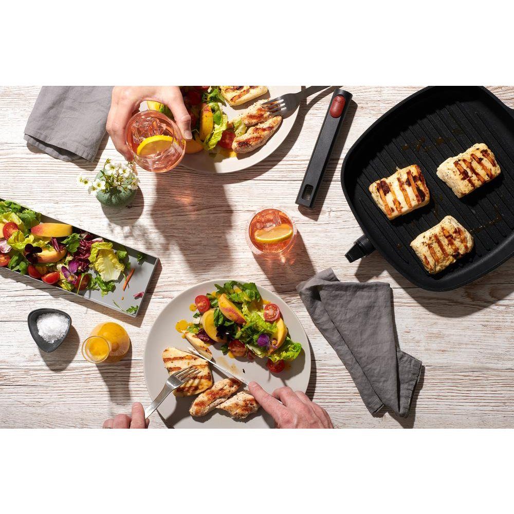 WOLL MADE IN GERMANY Bratpfanne Diamond XR Logic Pfanne 24 x 24 cm, Induktion, Aluminium Schmiedeguss (1-tlg), Induktionsgeeignet