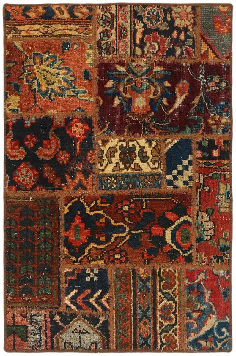 Orientteppich Malayer 59x89 Handgeknüpfter rechteckig, Höhe: mm Orientteppich / Perserteppich, 12 Nain Trading