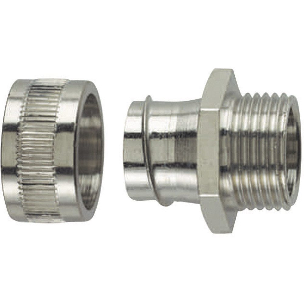 HellermannTyton Kabelzubehör HellermannTyton 166-30307 SC40-FM-M40 Schlauchverschraubung Metall 37, (SC40-FM-M40)