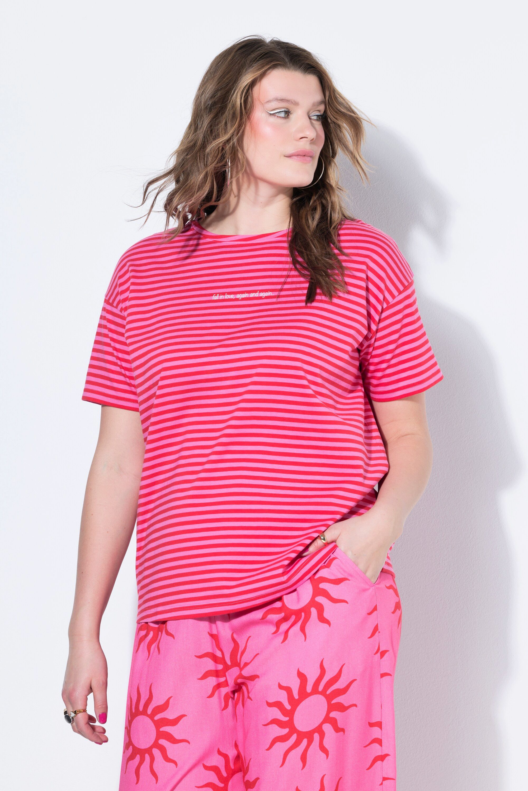 Studio Untold T-Shirt T-Shirt oversized Ringel Statement