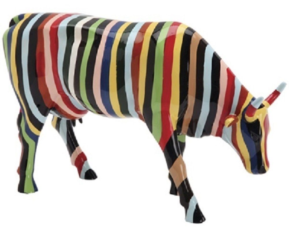 CowParade Tierfigur Striped - Large Cowparade Kuh