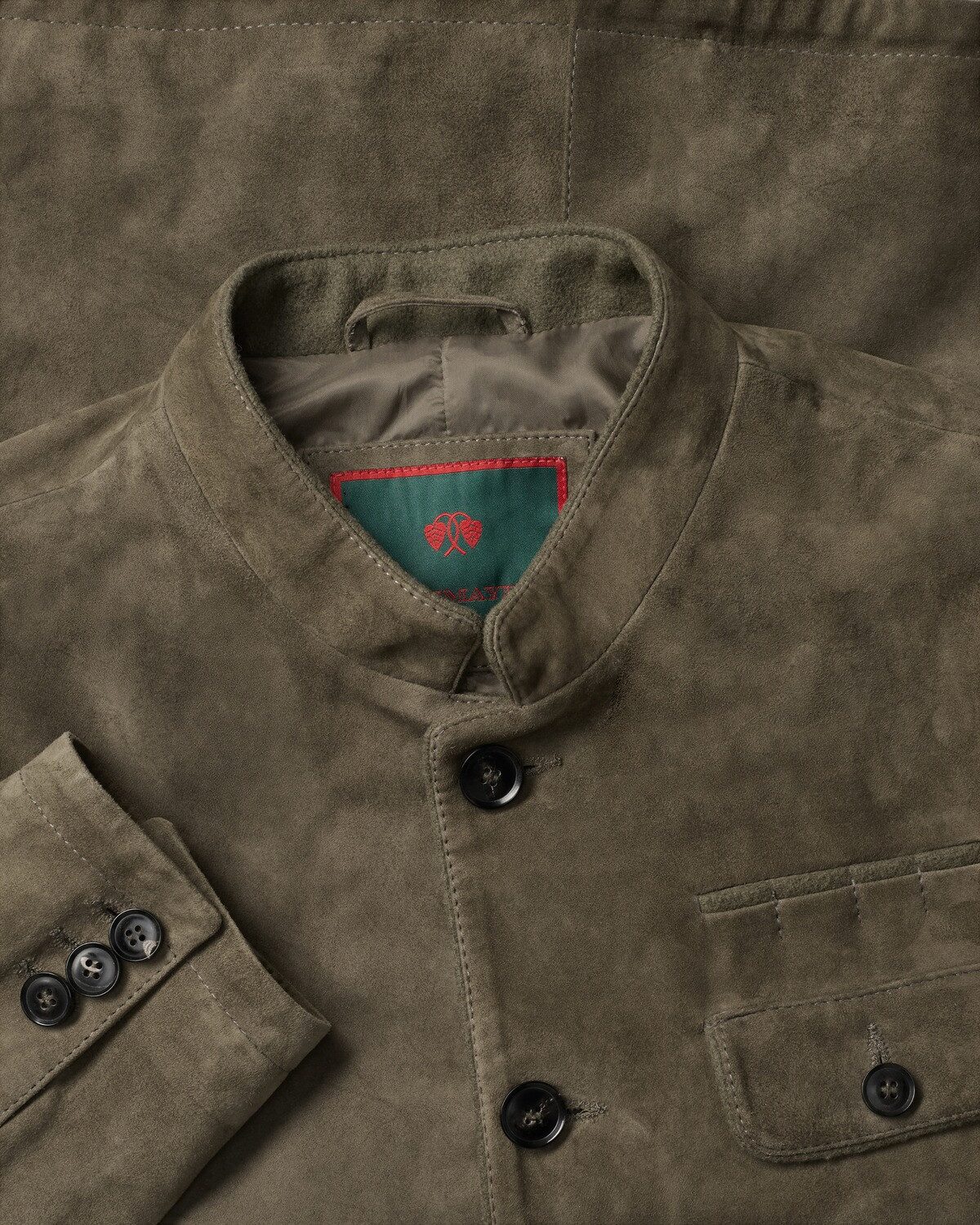 Reitmayer Janker Lederjanker mit Wolldetails