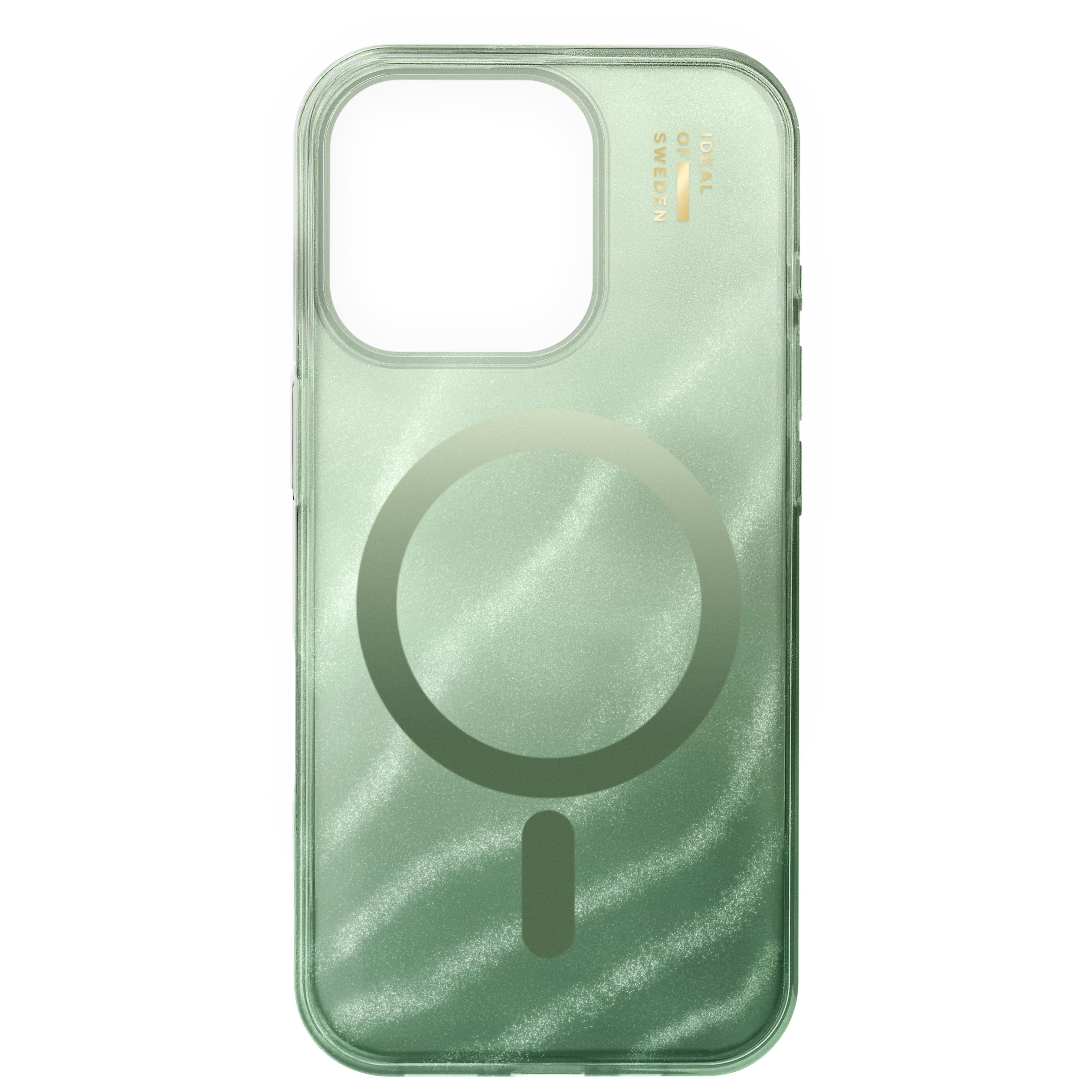 iDeal of Sweden Backcover iDeal of Sweden Clear Case MagSafe Apple iPhone 16 Pro - Sage Green