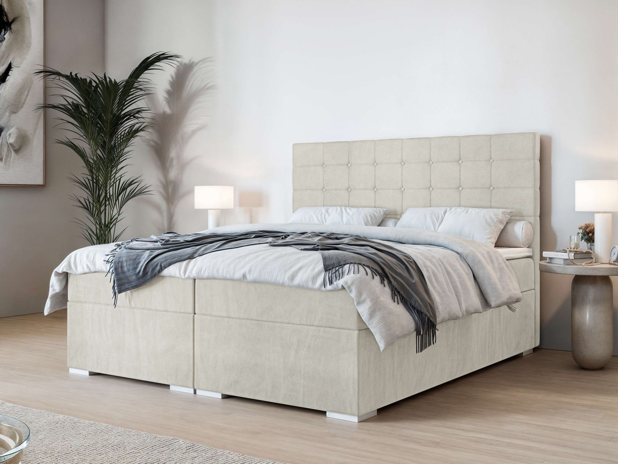 INOSIGN Polsterbett "Semla mit Matratze und Topper, in 3 Breiten (140, 160 günstig online kaufen