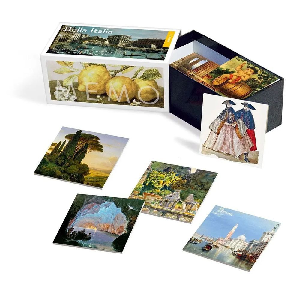 Spiel Bella Italia. Memo