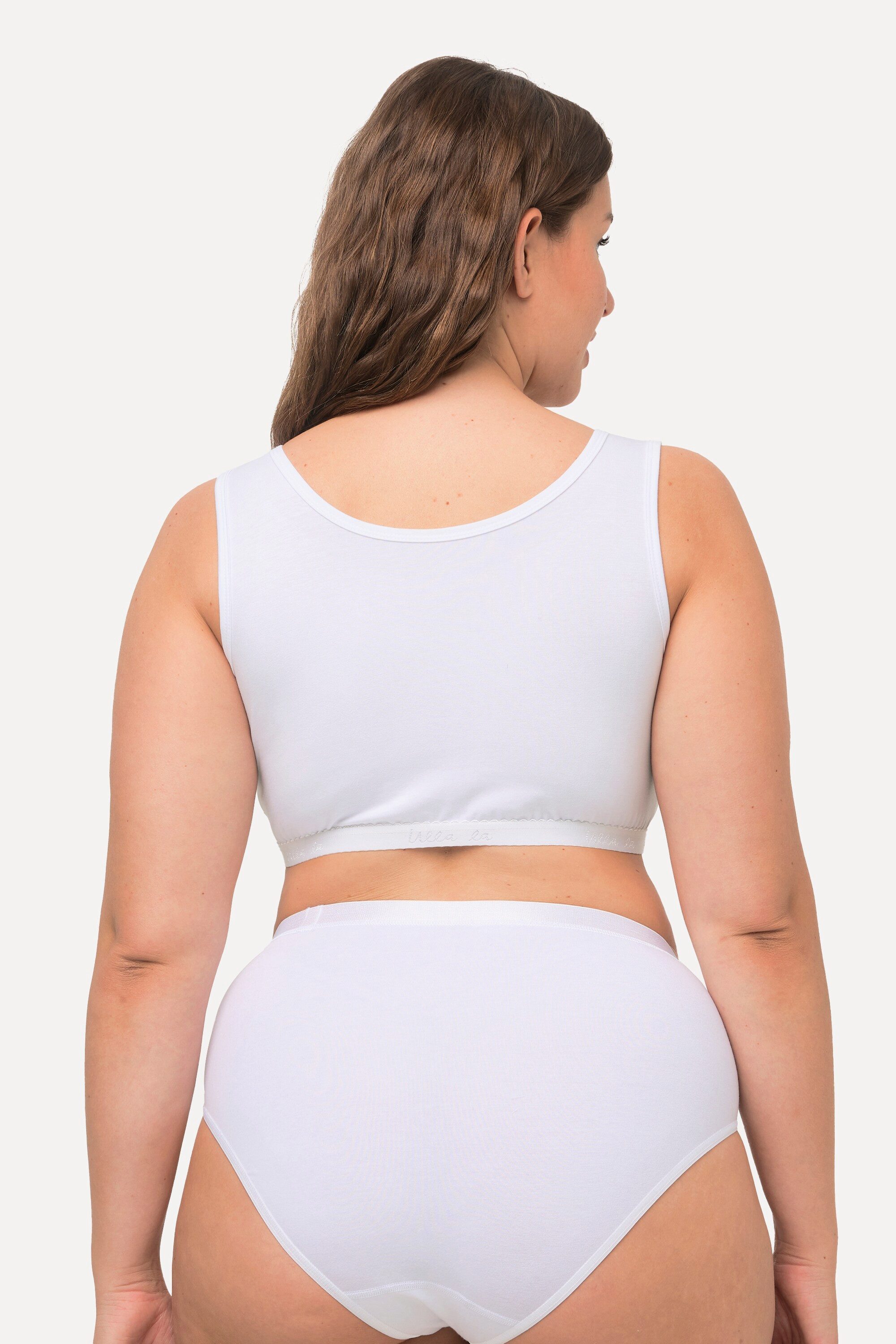 Ulla Popken Bustier Bustier Schlupfform ohne Bügel OEKO-TEX