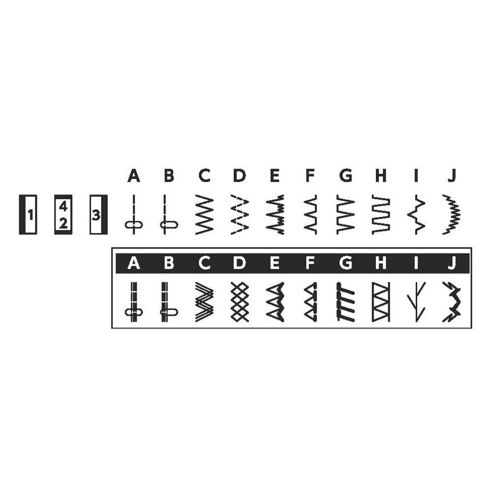 Janome Nähmaschine - Sewist 721, 20 Programme