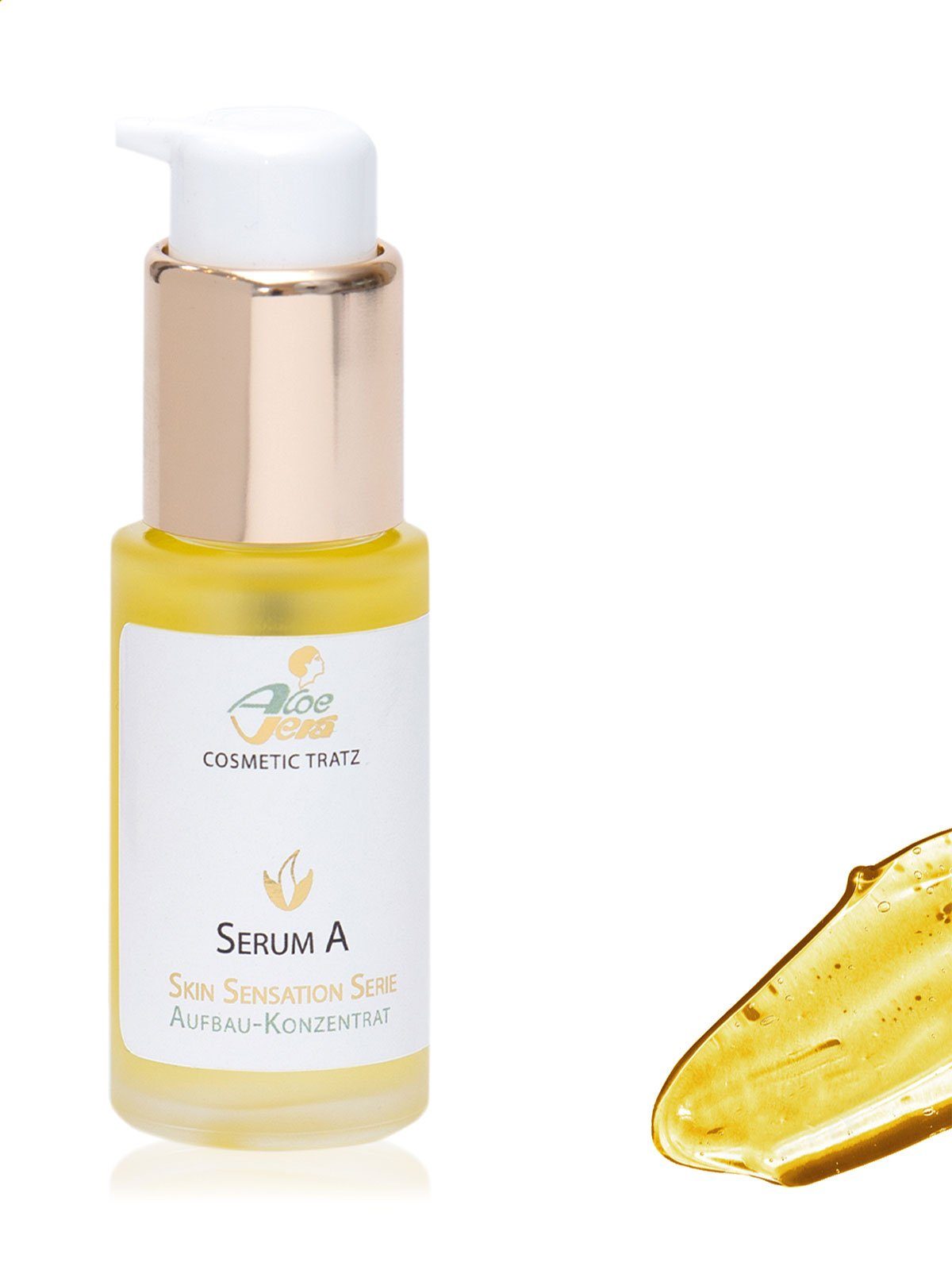 Aloe Vera Cosmetic Tratz Gesichtsserum Serum A SKIN SENSATION, 1-tlg.