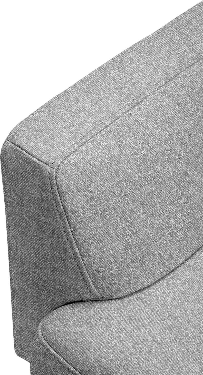 sofa cm Optik, schwereloser Breite minimalistischer, in 296 Ecksofa hs.446, hülsta