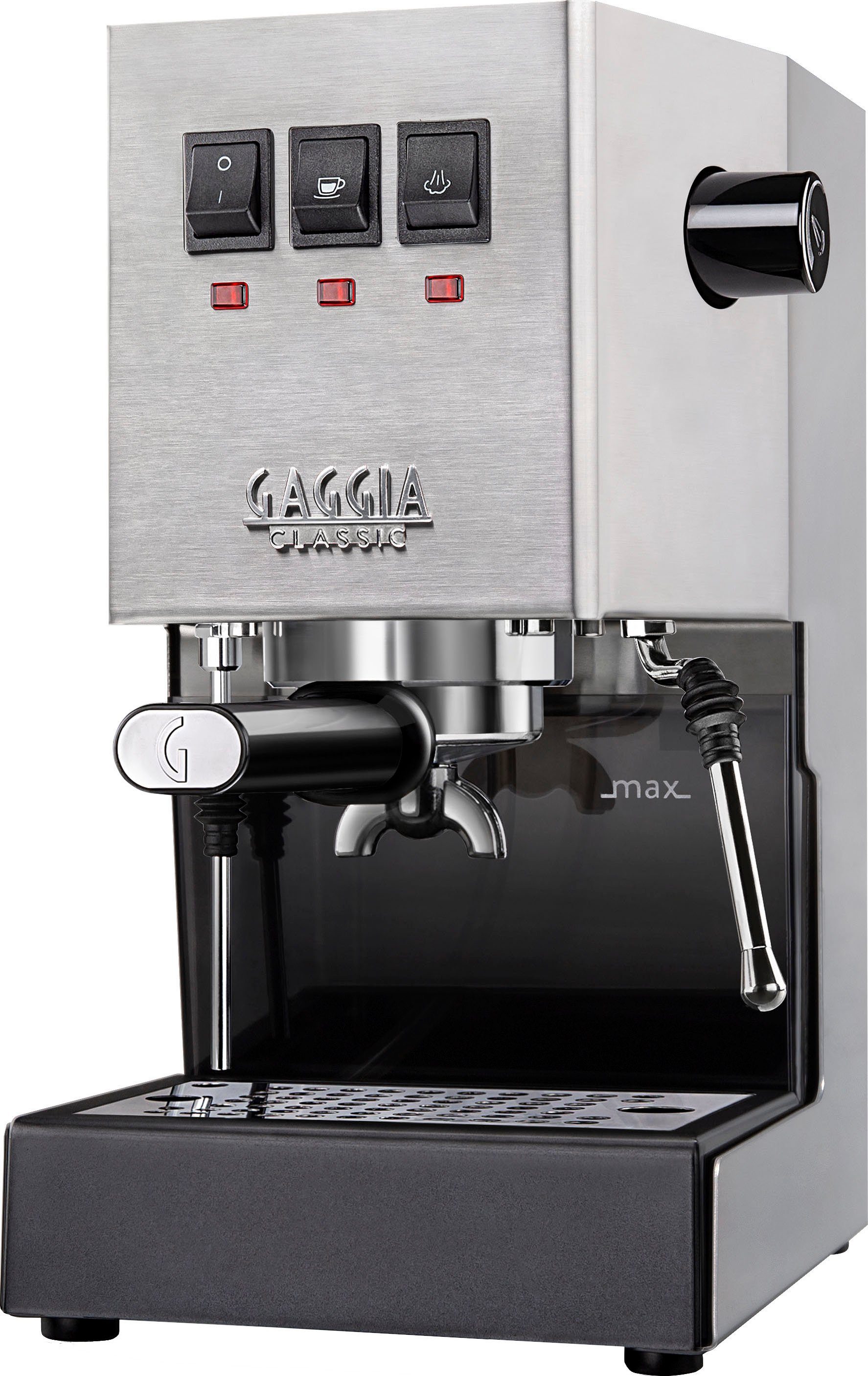 Gaggia Siebträgermaschine Classic Evo Stainless Steel