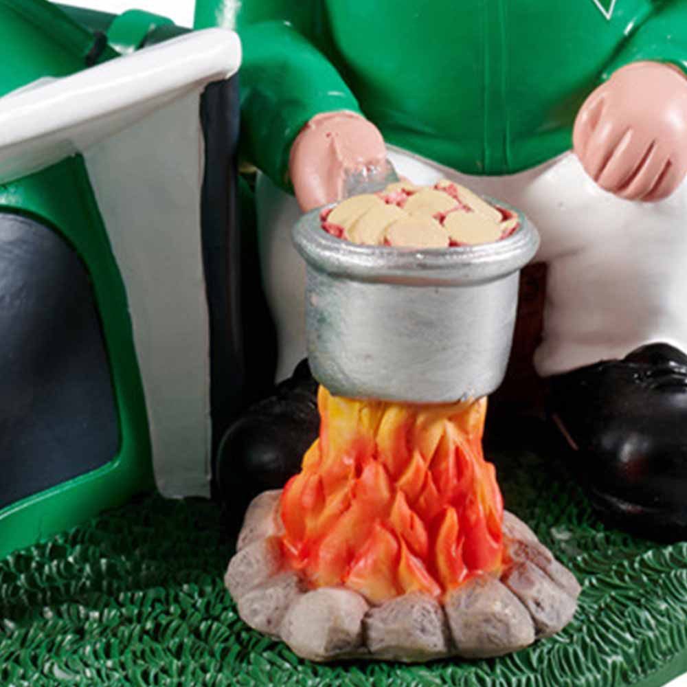 SV Werder Bremen Gartenzwerg Laterne – Handbemalt Aus Polyresin, Ca. 28 Cm Hoch, Perfekt Für Fans