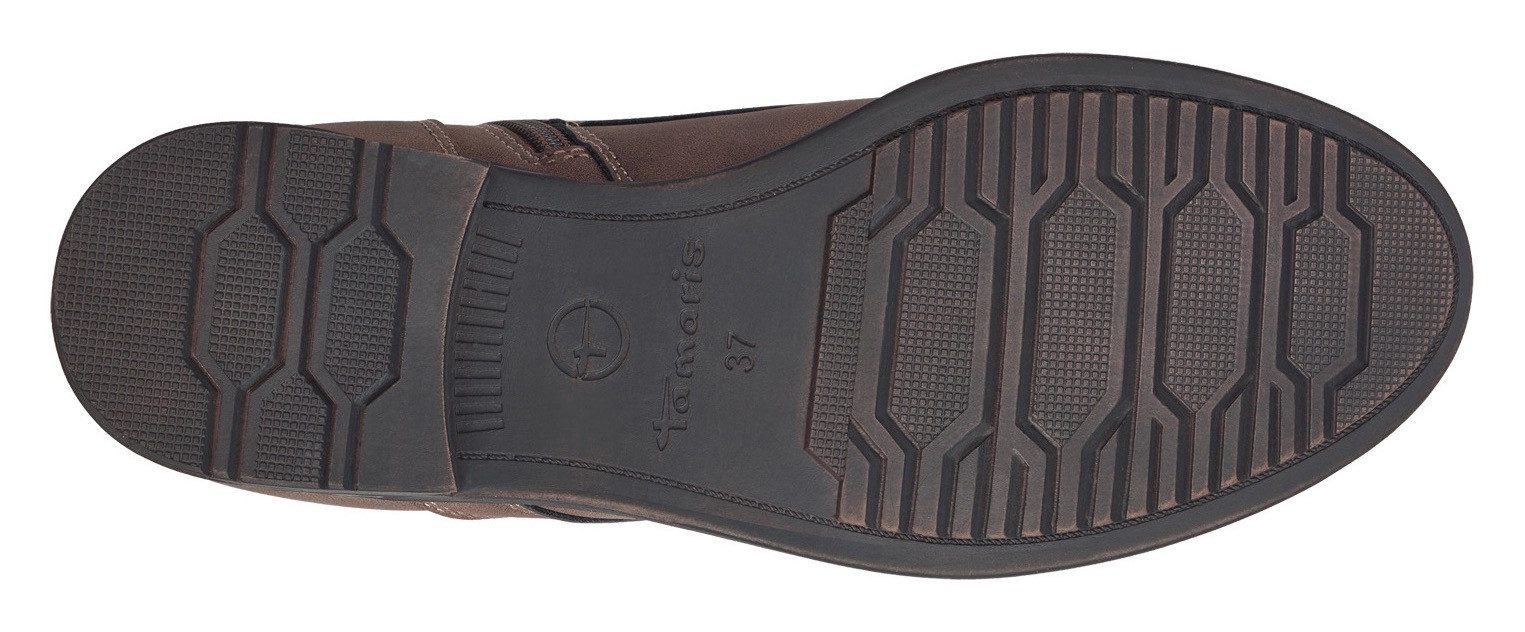 Tamaris Schnürboots, Blockabsatz, Schnürboots Stiefelette mit günstig online kaufen