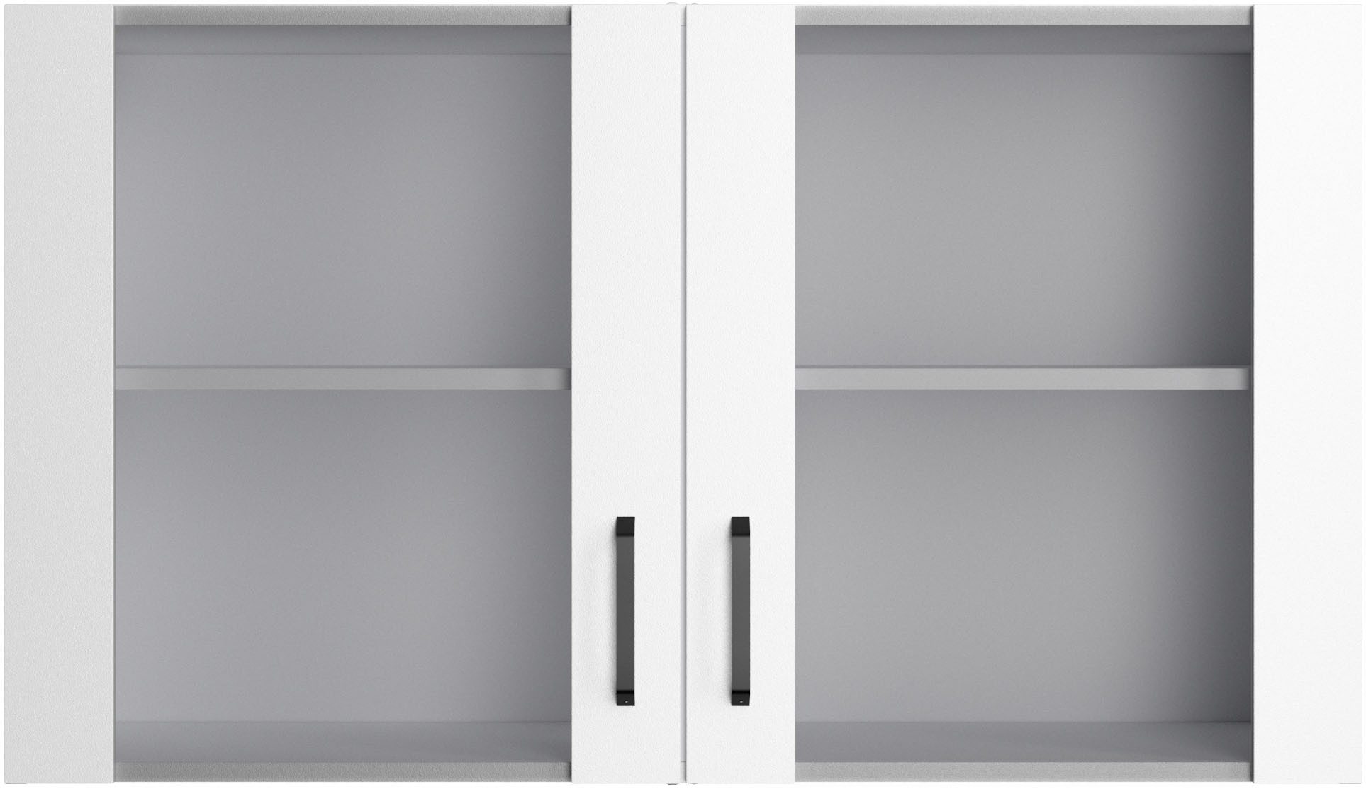 OPTIFIT Hängeschrank OPTImulti Breite 100 cm, mit 2 Stollenglastüren, 1 Einlegeboden