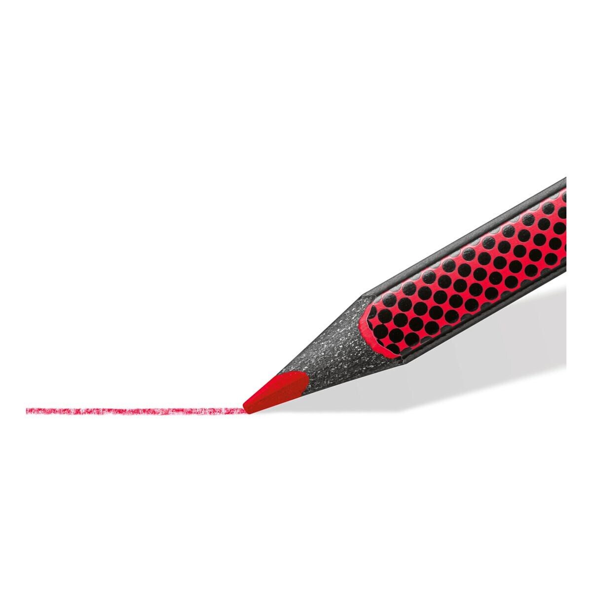 STAEDTLER Buntstift NORIX®, (12-tlg), mit Halbrund-Schaft