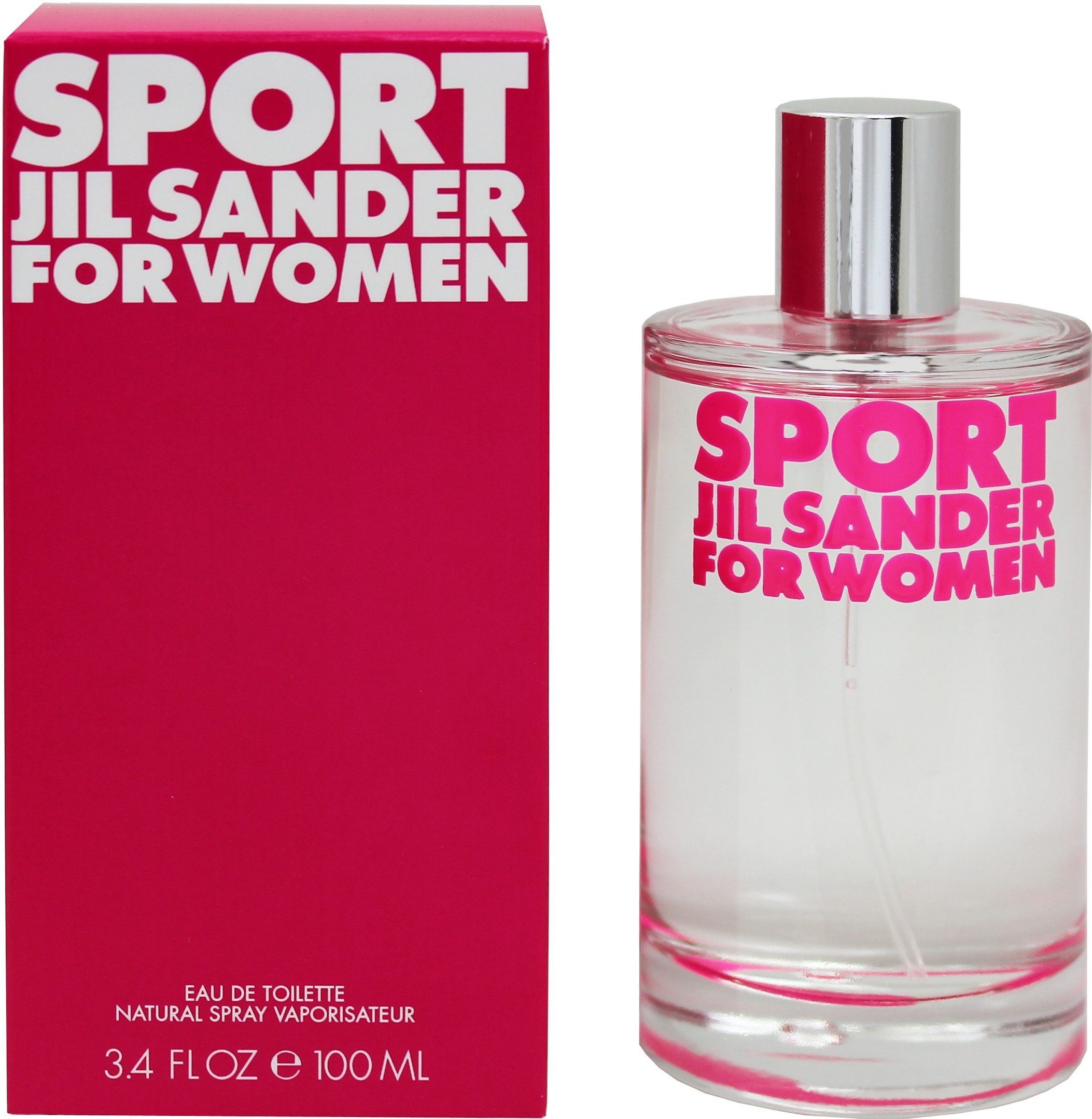 JIL SANDER Eau de Toilette Sport for Woman, mit einer femininen Herznote
