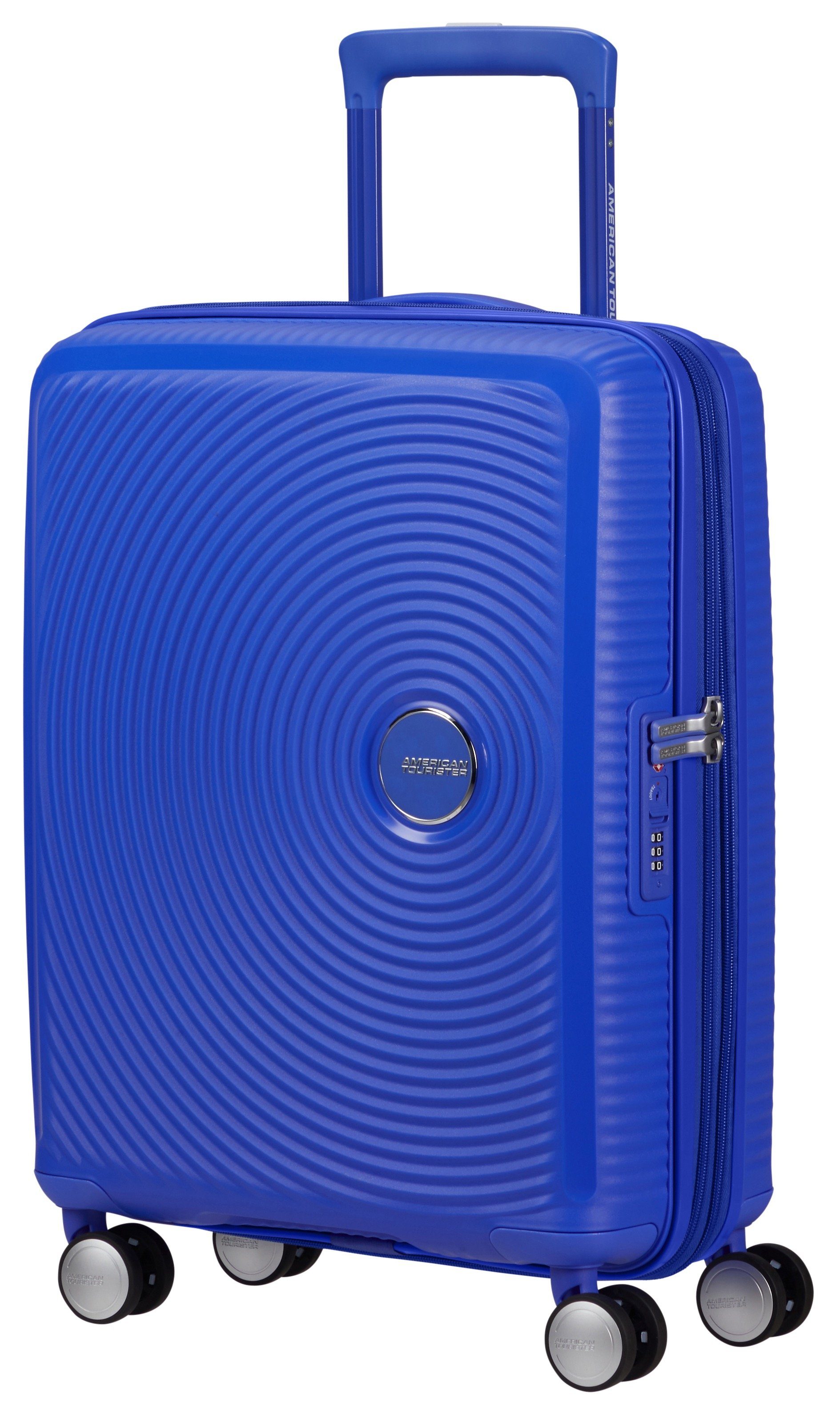 American Tourister® Trolley SOUNDBOX 55, 4 Rollen, Koffer Reisegepäck Handgepäck-Koffer TSA-Zahlenschloss