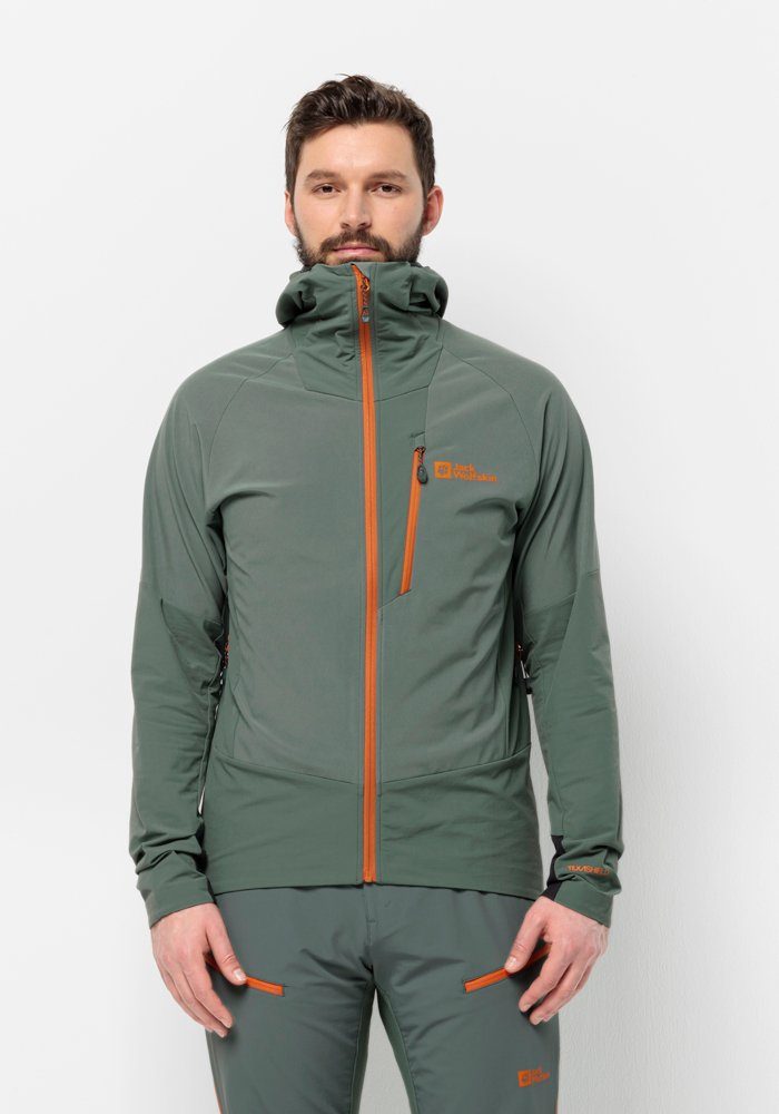 Jack Wolfskin Softshelljacke ALPSPITZE HOODY M