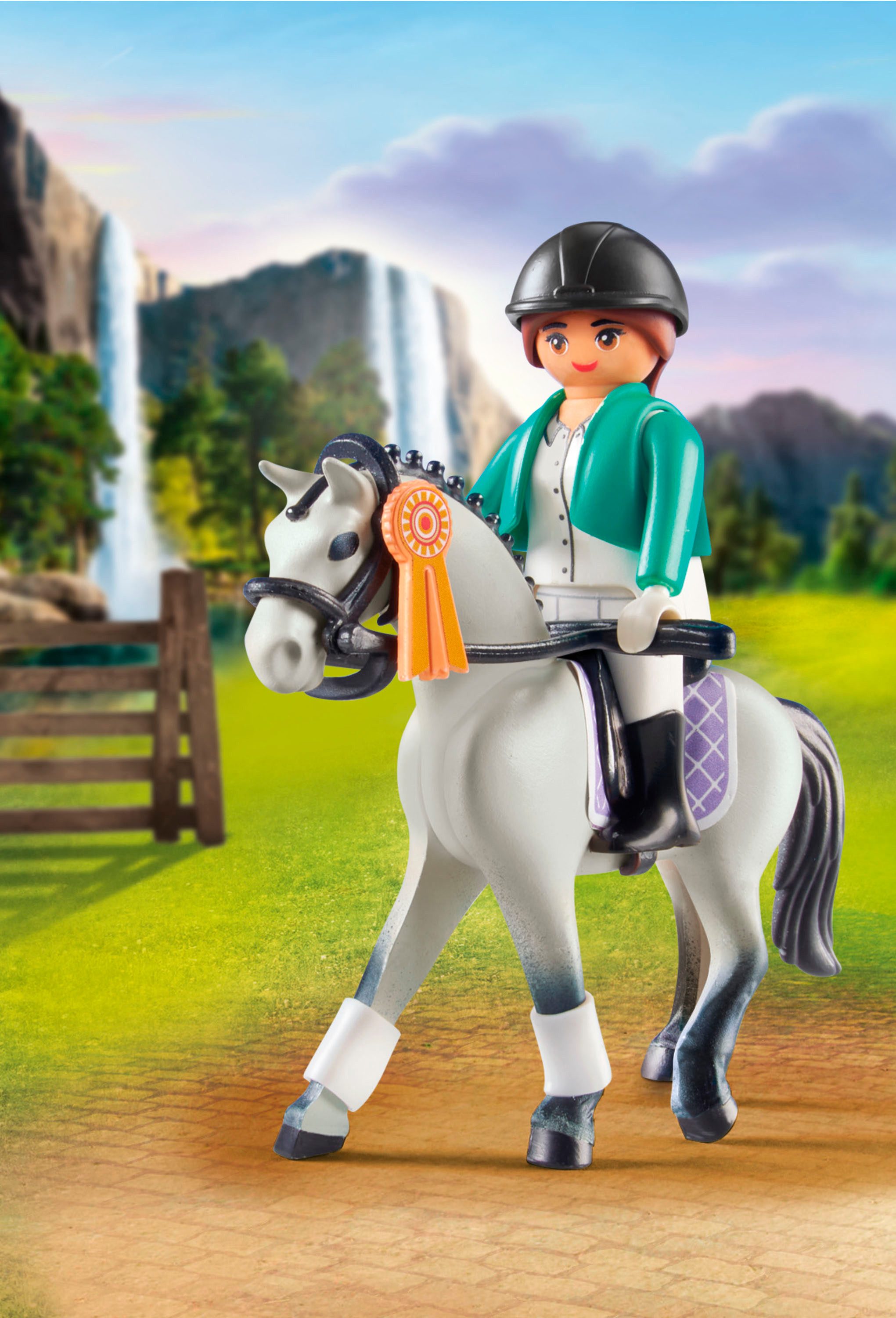 Playmobil® Turnierreiterin (71641), Horses of Waterfall Konstruktions-Spiel günstig online kaufen