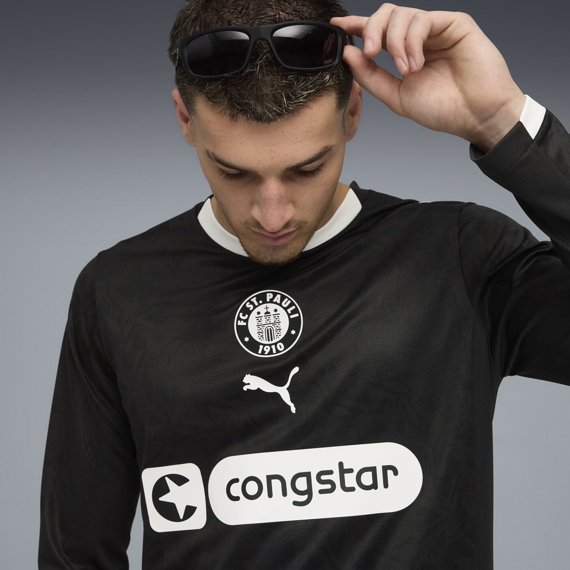 PUMA Trainingsshirt FC St. Pauli 25/26 Langarm-Ausweichtrikot Herren