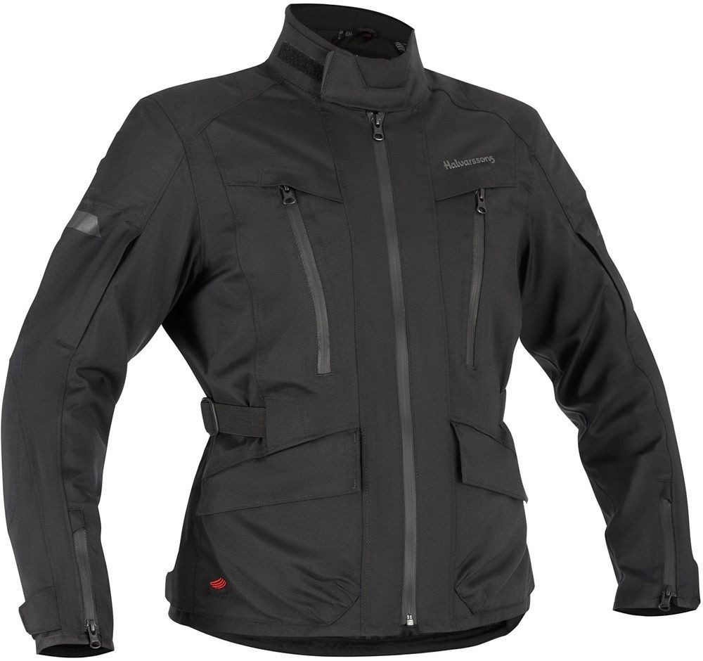 Halvarssons Motorradjacke Textile Jacket Gruven Woman Black