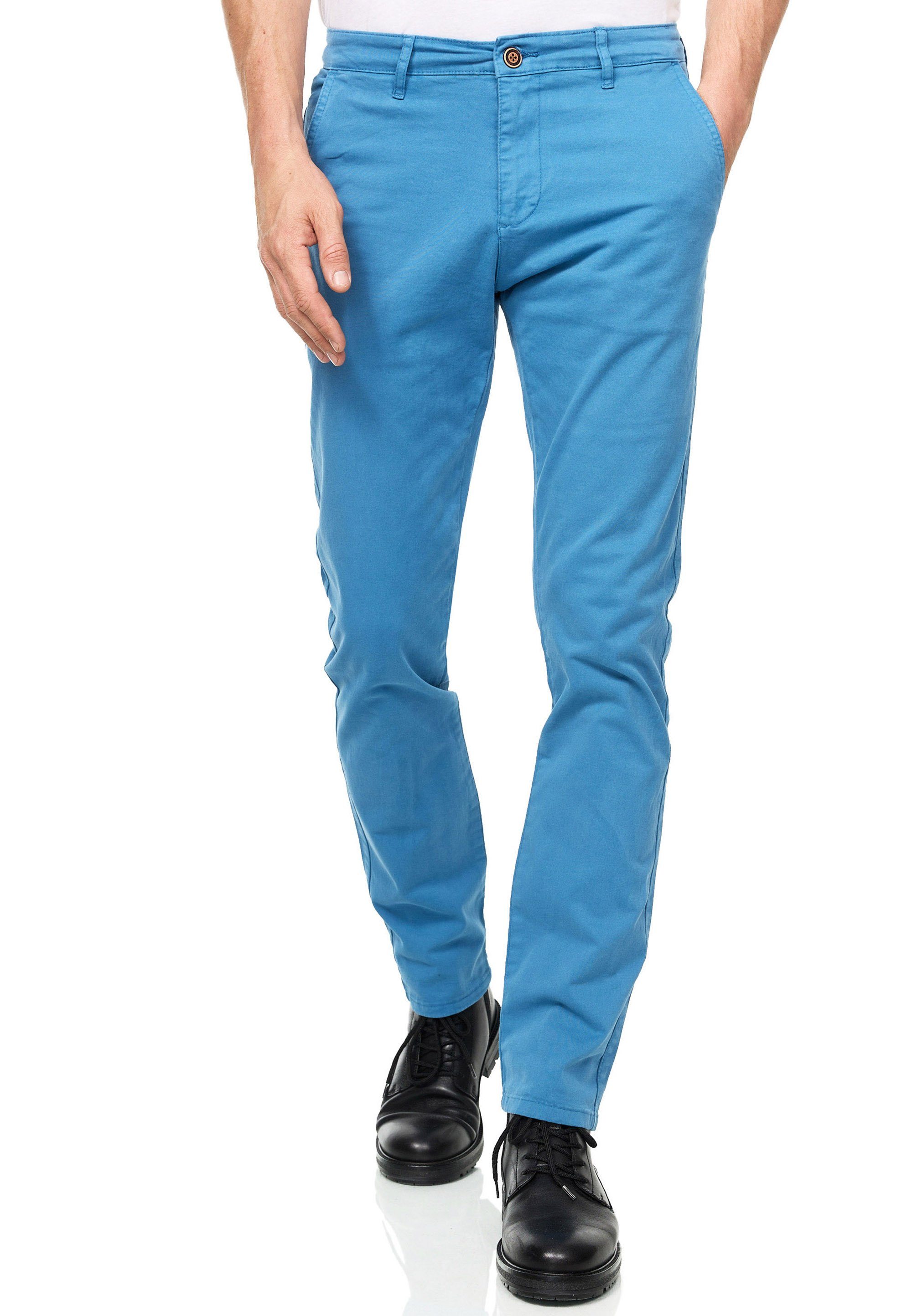 blau Rusty Fit-Schnitt Neal Straight-Jeans SETO Straight im bequemen