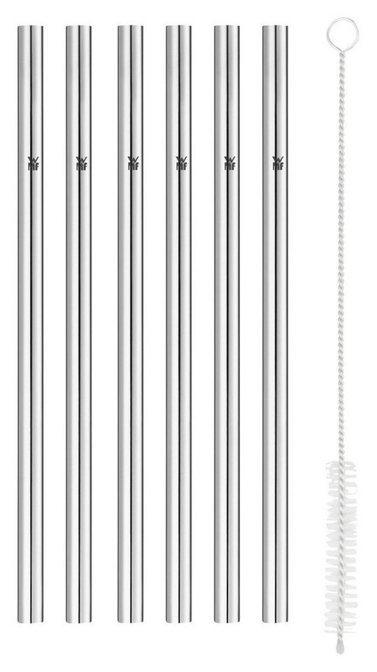 WMF Trinkhalme BARIC, Trinkhalm-Set, Edelstahl