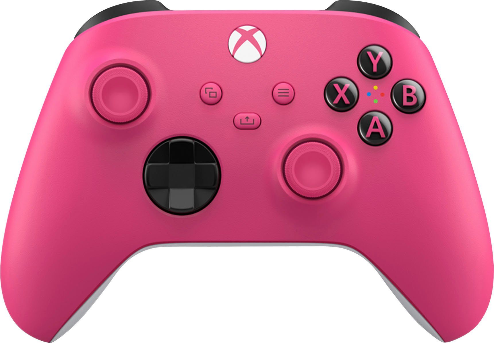 Zielkurs auf und Bleibe dem strukturierten Xbox dank Pink Deep hybriden D-Pad der Grifffläche Wireless-Controller,