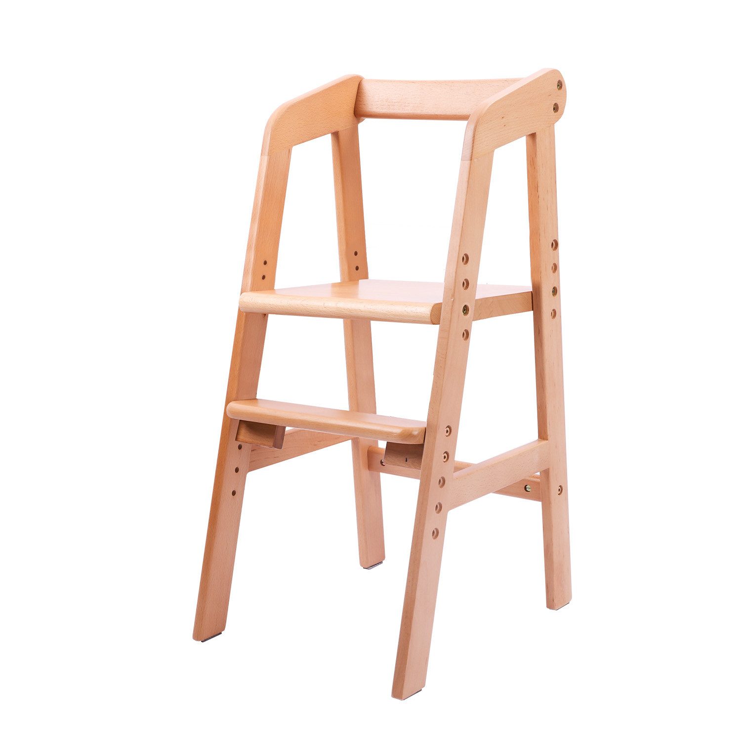 OUNUO Kinderstuhl Baby holz Stuhl mitwachsender günstig online kaufen